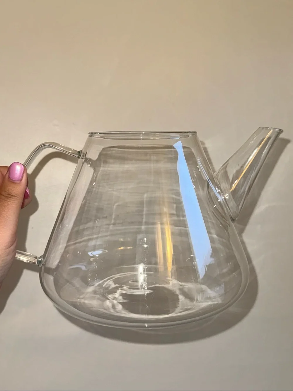 AdHoc Borosilicate Glass Tea Pot w/ Stainless Steel Infuser Heat Resistant EUC